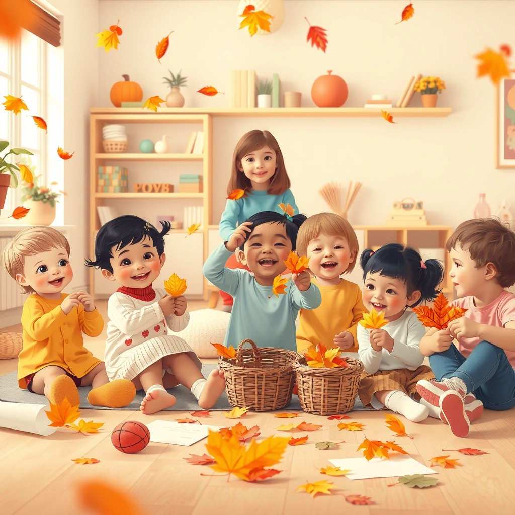 Okładka: Jesień w żłobku - Materiały - Jesień