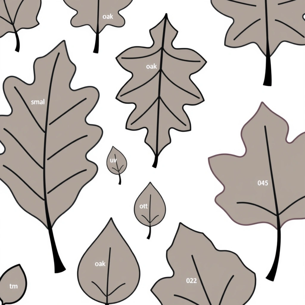 Szablony liści do wycięcia - Szablony - Jesień