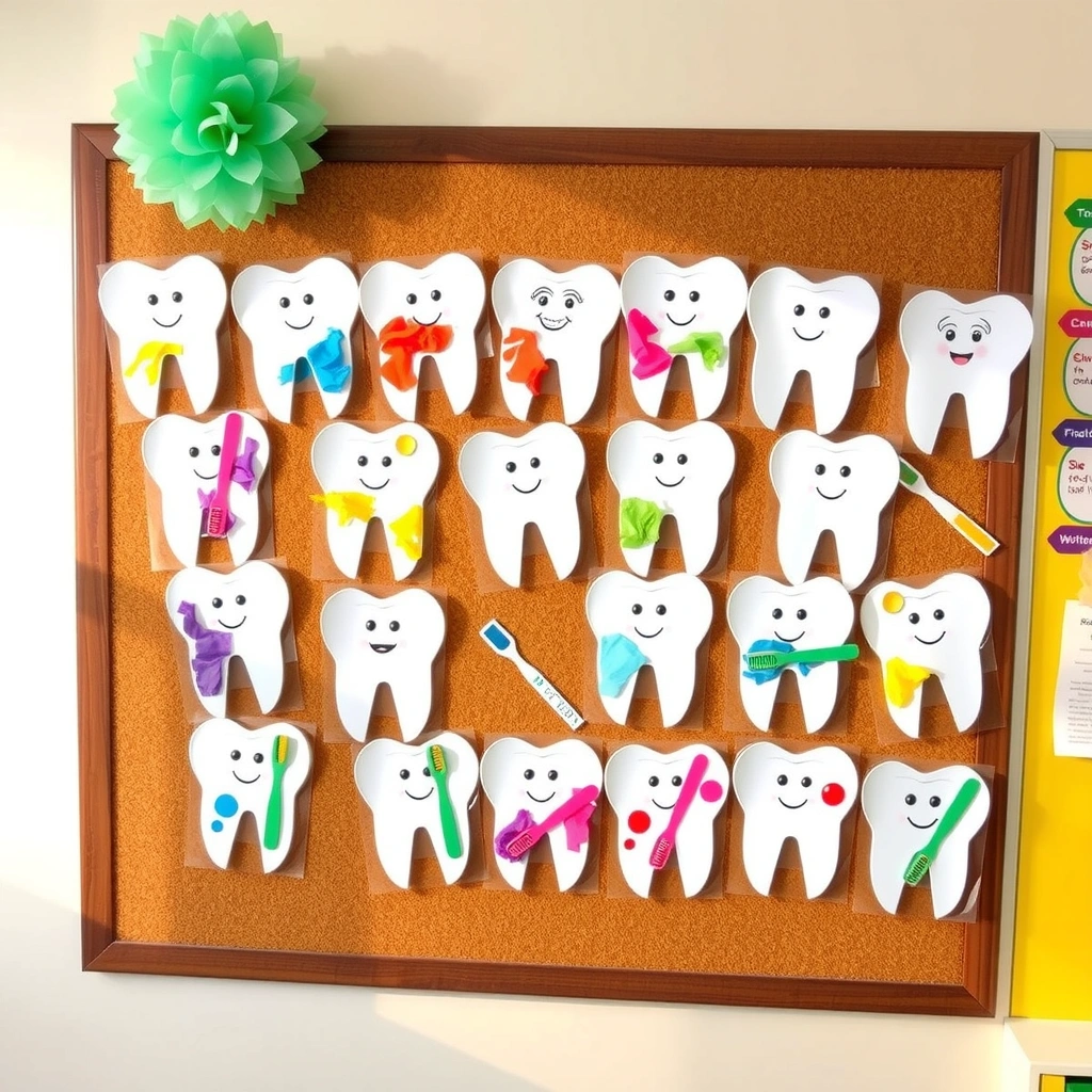 Przykładowa ekspozycja prac - Materiały - Higiena Jamy Ustnej