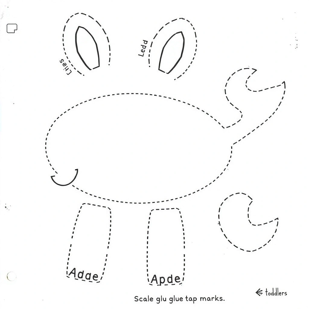 Szablon: elementy do wycięcia (owalna zebra) - Szablony - Dzień Zebry