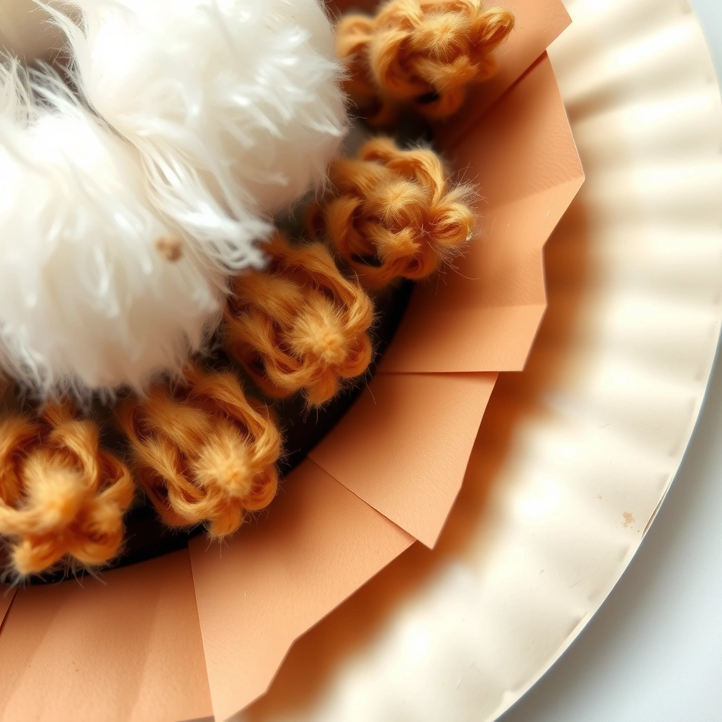 Zbliżenie tekstury futerka (sensoryczne) - Materiały - Dzień Niedźwiedzia