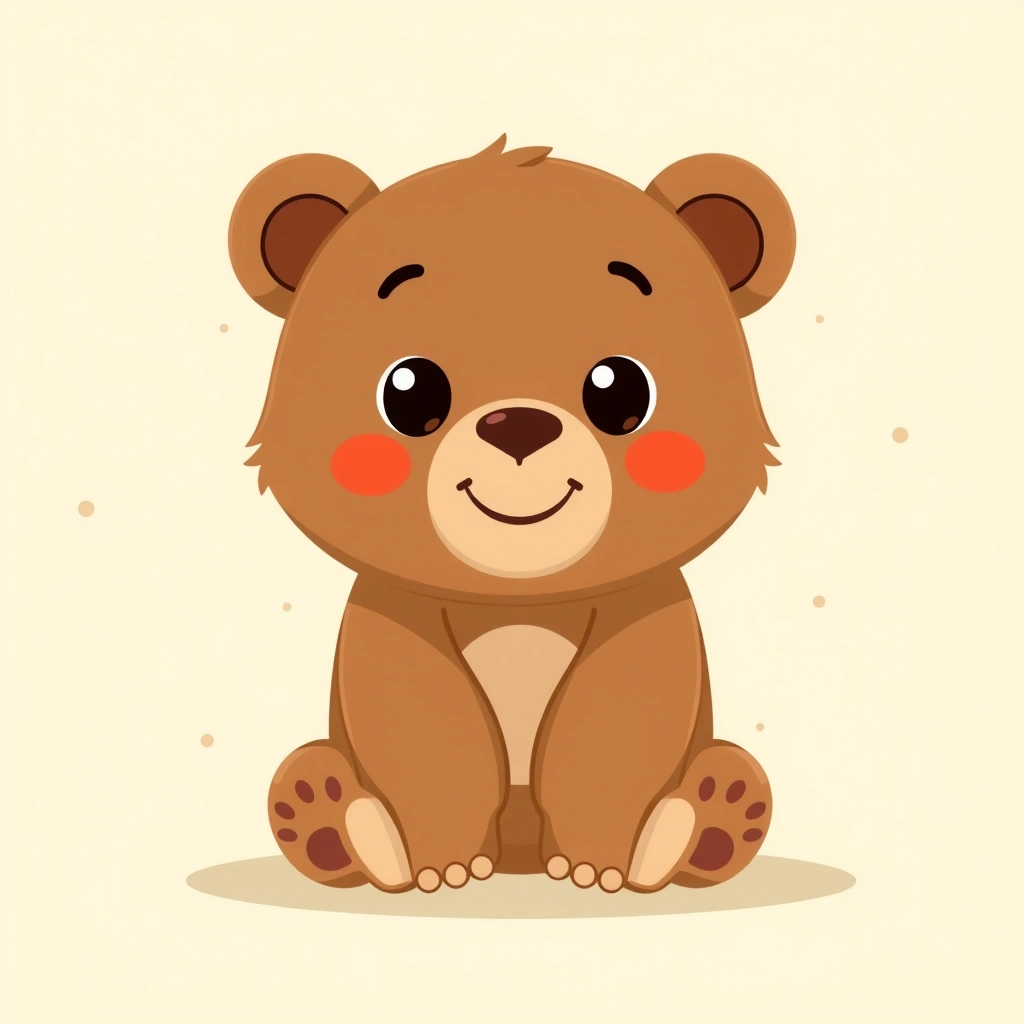 Ilustracja misia do powitania - Materiały - Dzień Niedźwiedzia