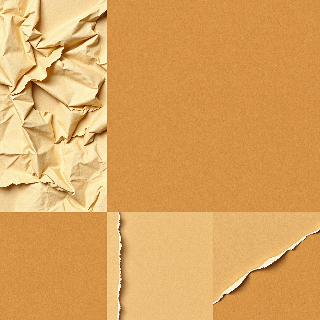 Wzory papierowego 'futra' - arkusz tekstur - Materiały - Dzień Niedźwiedzia