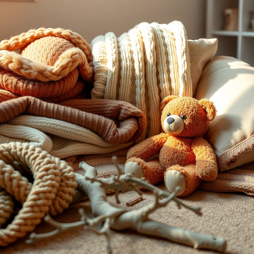 Ilustracja stacji A — Leśne legowisko - Materiały - Dzień Niedźwiedzia