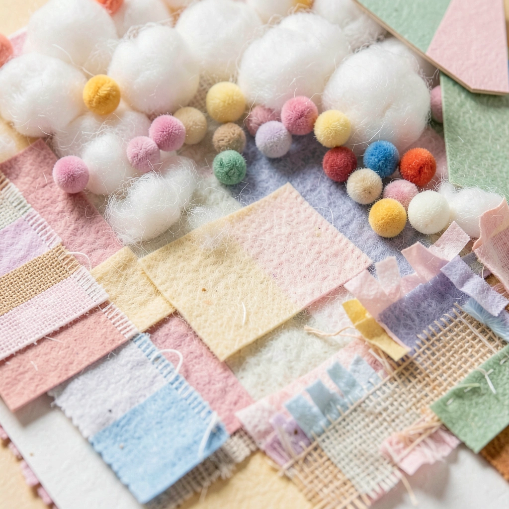 Kolaż sensoryczny — przykład - Materiały - Dzień Kota