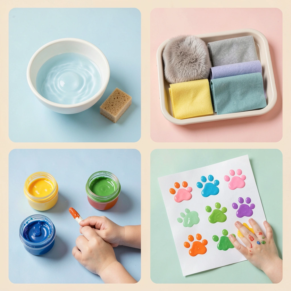 Karty stanowisk — proste ikony i zdjęcia - Szablony - Dzień Kota