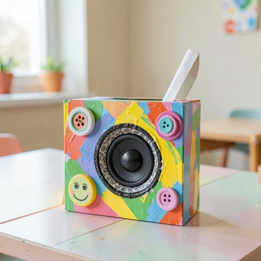 Przykładowe radio z papieru - Materiały - Dzień Radia