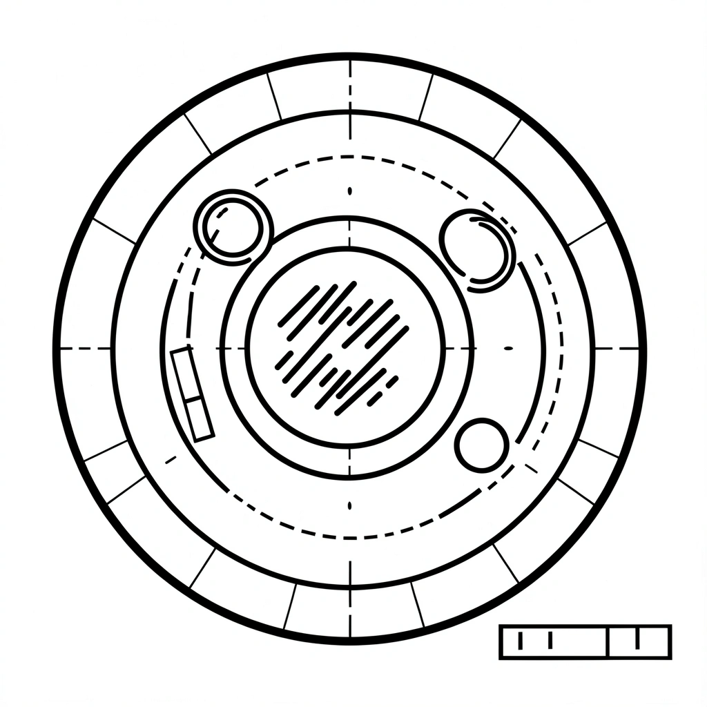 Szablon radia do wycięcia (talerzyk) - Szablony - Dzień Radia