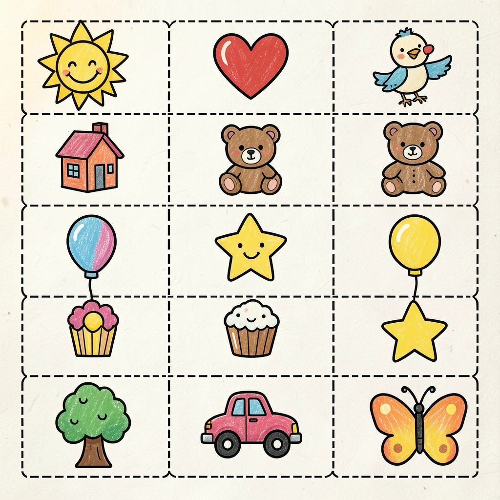 Arkusz znaczków do wycinania i ozdabiania - Kolorowanki - Dzień Listonosza