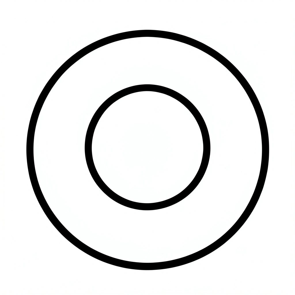 Szablon pączka do wycięcia - Szablony - Tłusty Czwartek