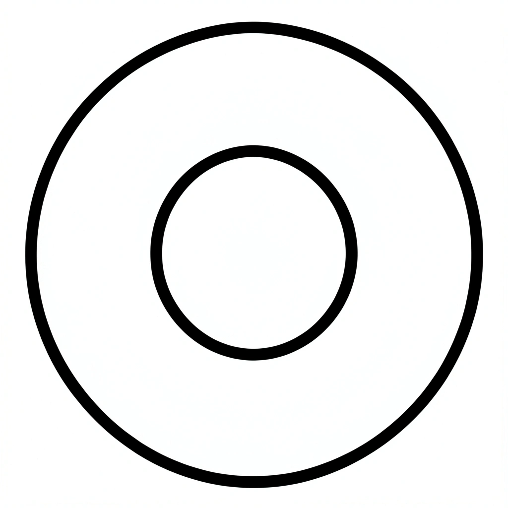 Szablon pączka do wycięcia - Szablony - Tłusty Czwartek