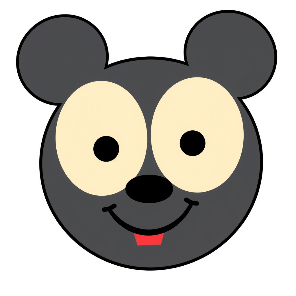 Gotowy wzór — przykład pracy - Materiały - Myszka Miki