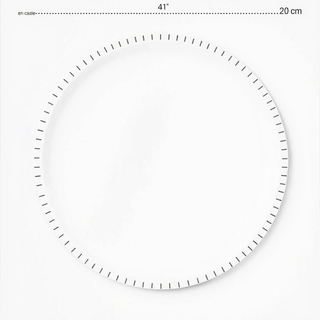 Szablon talerzyka / baza (duże koło) - Szablony - Myszka Miki