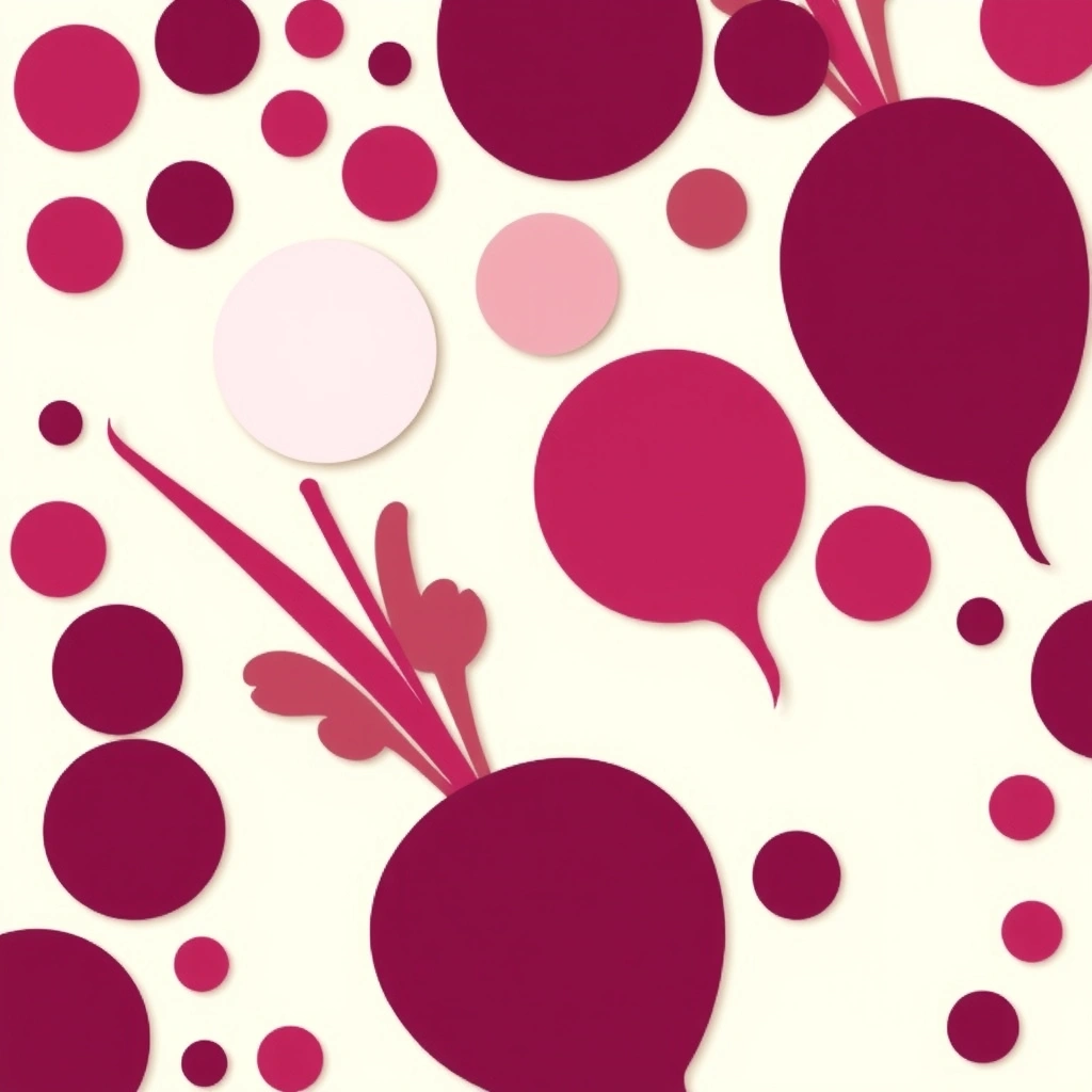 Szablony do mozaiki buraka — kawałki papieru - Szablony - Burak