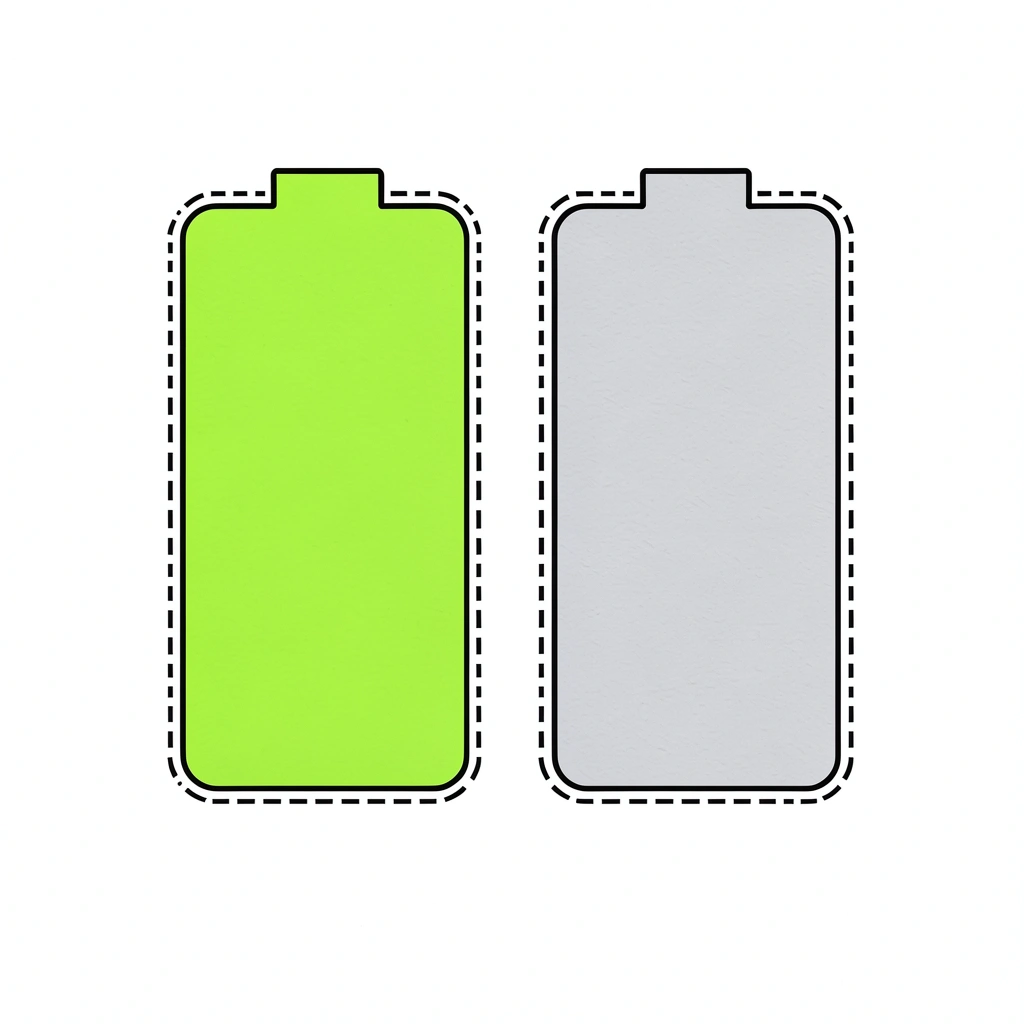 Szablony dużych papierowych baterii (zielona i szara) - Szablony - Dzień Baterii