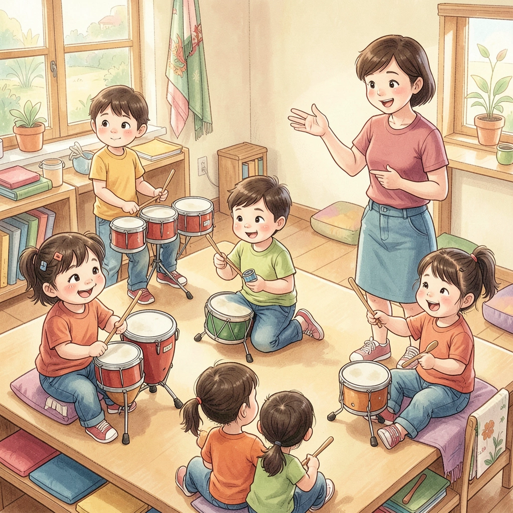 Scena: Mini-zespoły podczas wspólnej gry - Materiały - Dzień Baterii