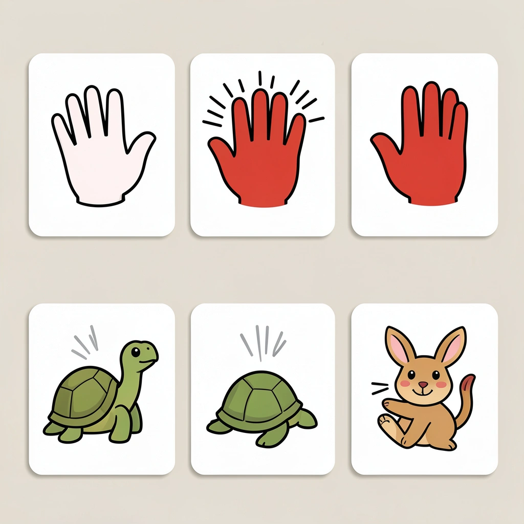 Szablony gestów dyrygenta - Szablony - Dzień Baterii