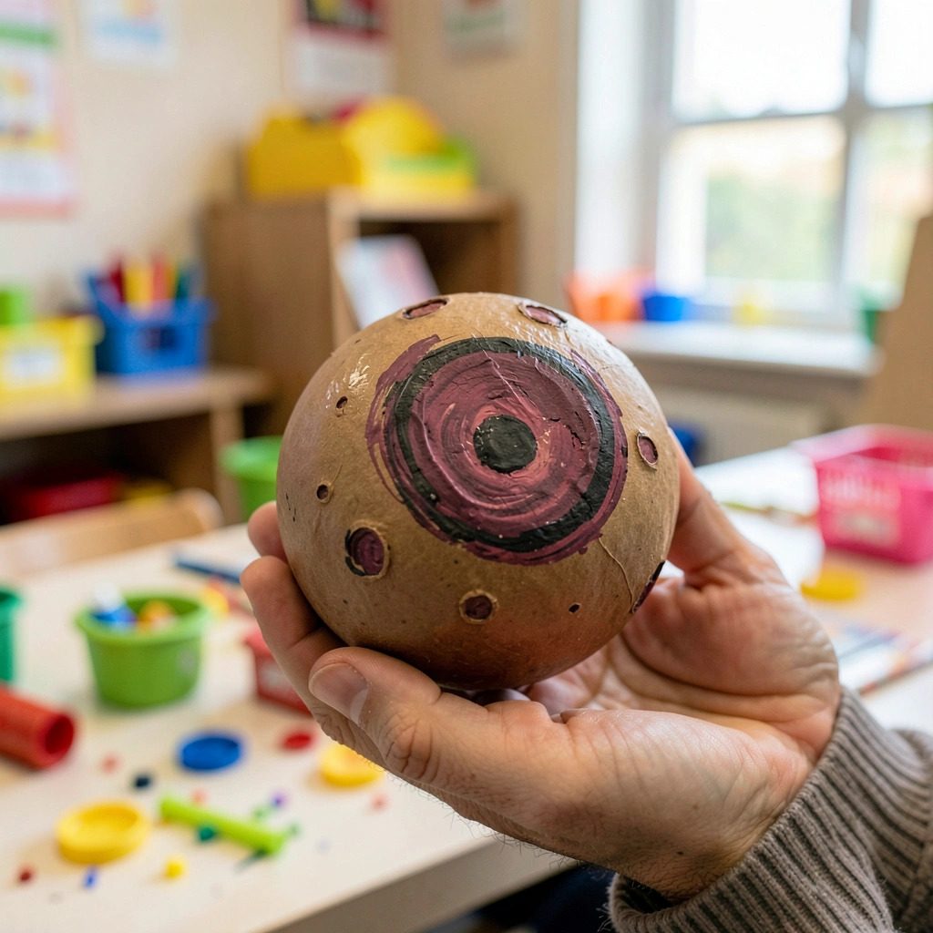 Papierowa kulka – model Plutona - Materiały - Dzień Plutona