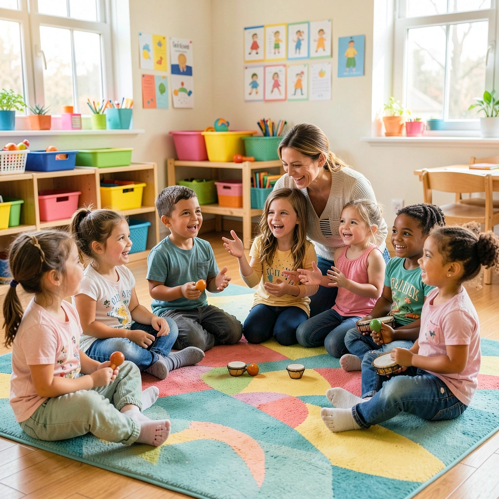 Powitanie w kręgu — dzieci śpiewają - Materiały - Dzień Plutona