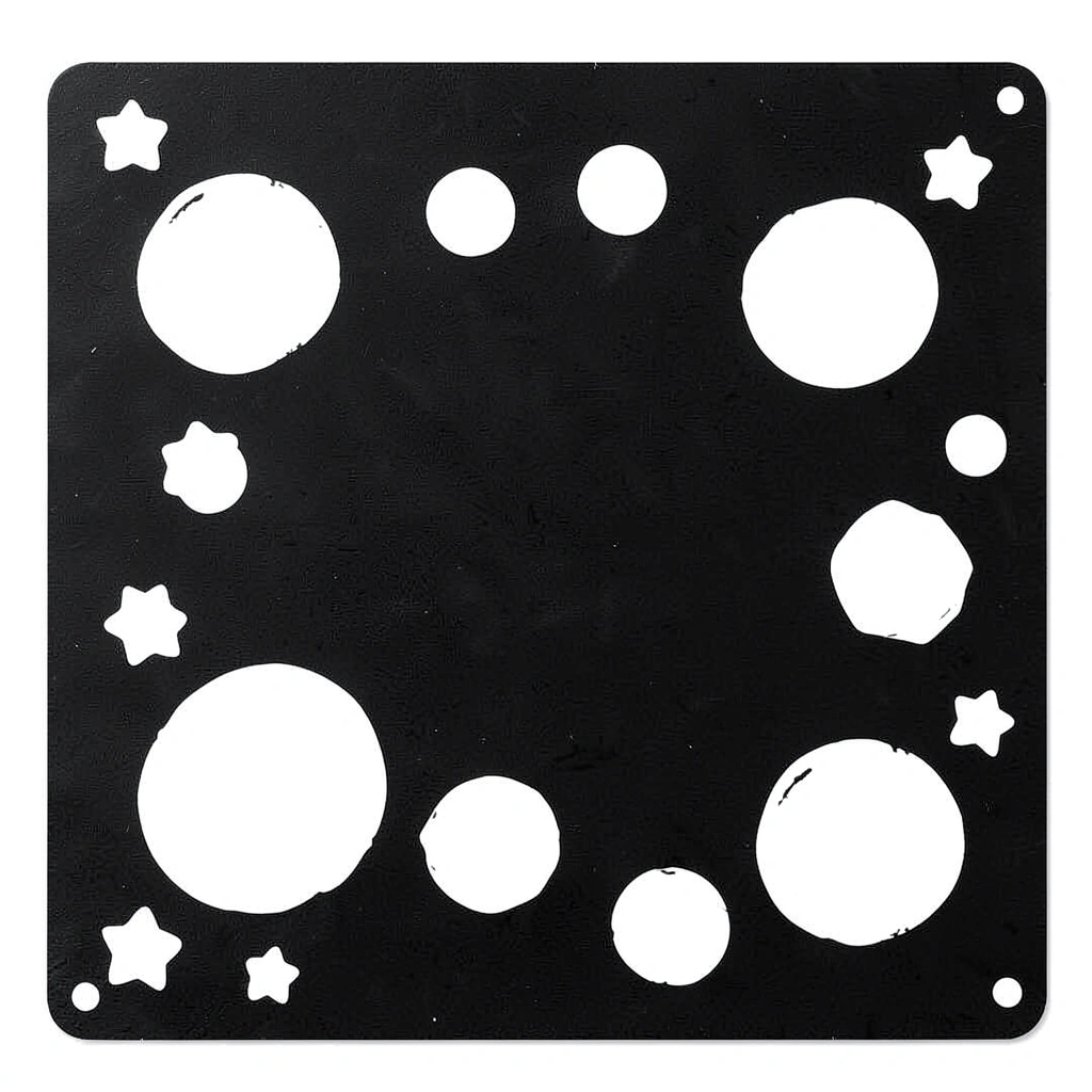 Stacja C — Karta do stemplowania: Odkrywca Plutona - Szablony - Dzień Plutona