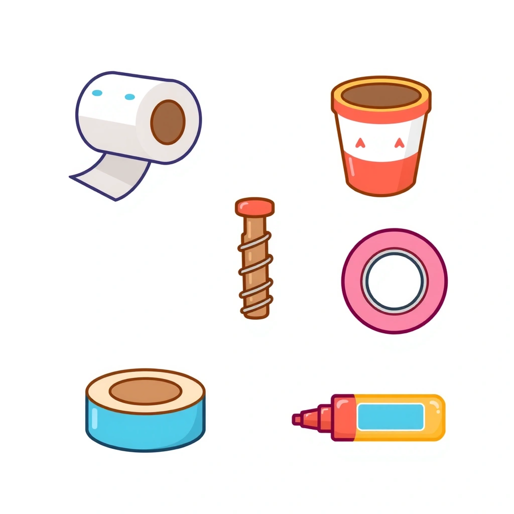 Ikony narzędzi do etykiet - Materiały - Majsterkowanie