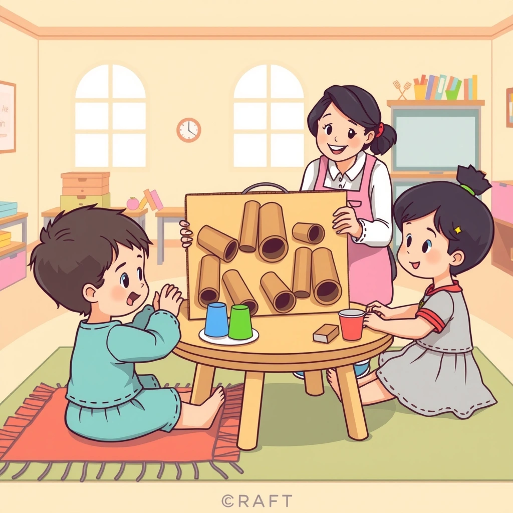 Ilustracja zajęć: maluchy majsterkują - Materiały - Majsterkowanie