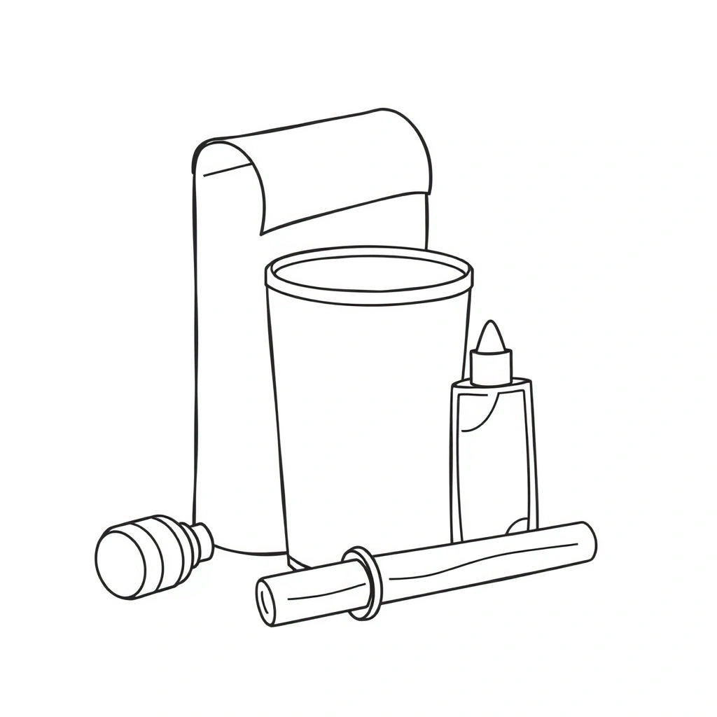 Kolorowanka: narzędzia majsterkowicza - Kolorowanki - Majsterkowanie