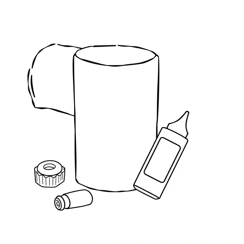 Kolorowanka: narzędzia majsterkowicza - Kolorowanki - Majsterkowanie