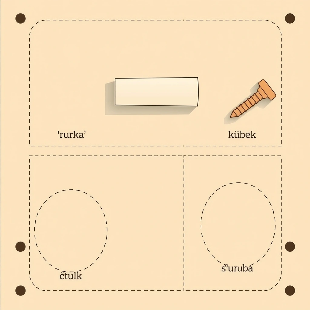 Szablon panelu warsztatowego - Szablony - Majsterkowanie