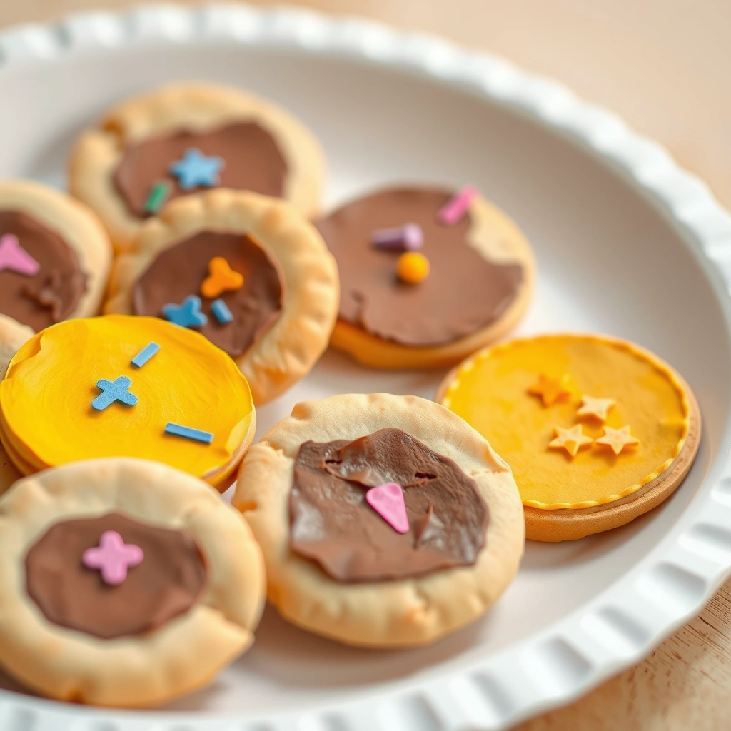 Inspiracja — gotowe ciasteczka - Materiały - Ciasteczka