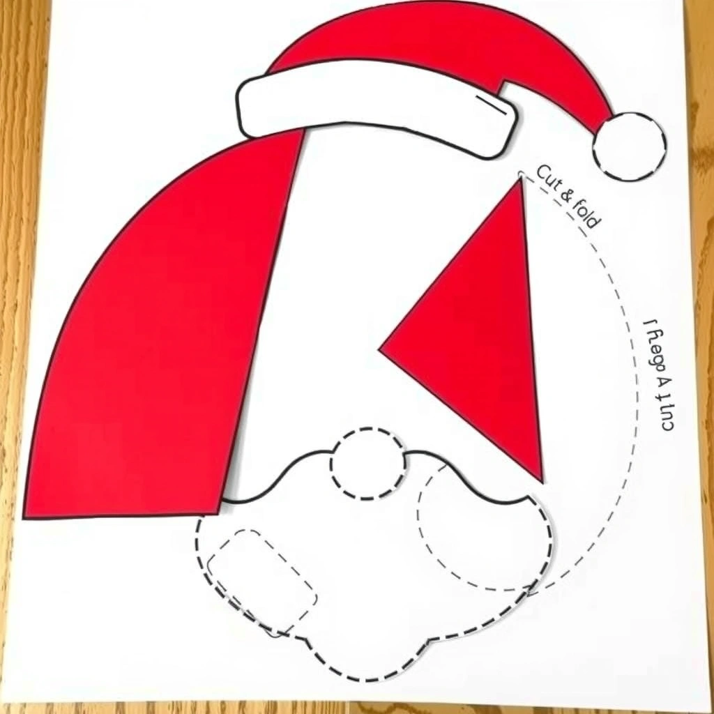 Szablony do wycięcia - Szablony - Mikołajki