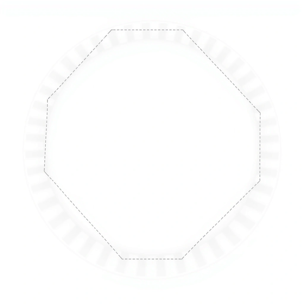 Szablon koła do piłki (do wydruku) - Szablony - Futbol