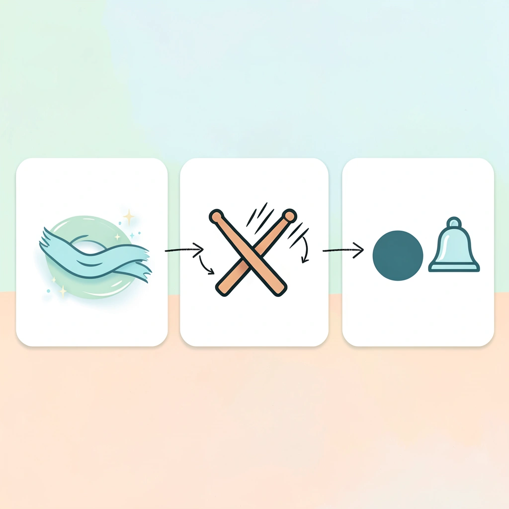 Szablon Orkiestry Pisarza — symbole dźwięków - Szablony - Dzień Pisarza