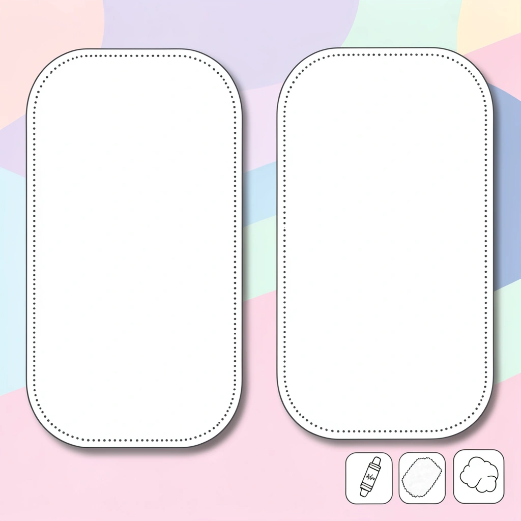 Szablon A4 do tworzenia zdań (miejsce na przyklejanie) - Szablony - Dzień Gramatyki