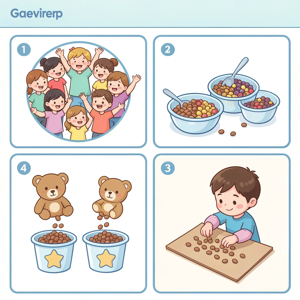 Karta aktywności — wizualny schemat zajęć (szablon do druku) - Szablony - Dzień Płatków Śniadaniowych