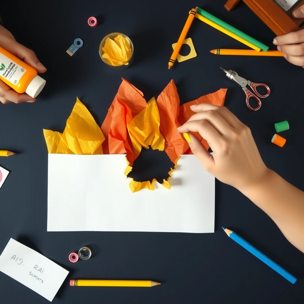 Zdjęcie przykładowej pracy: Mały lampion pamięci - Materiały - Wszystkich Świętych