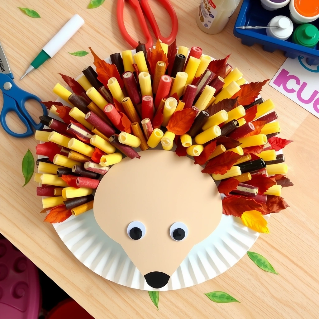 Zdjęcie przykładowej pracy — opcja 3D i materiały naturalne - Materiały - Jeż