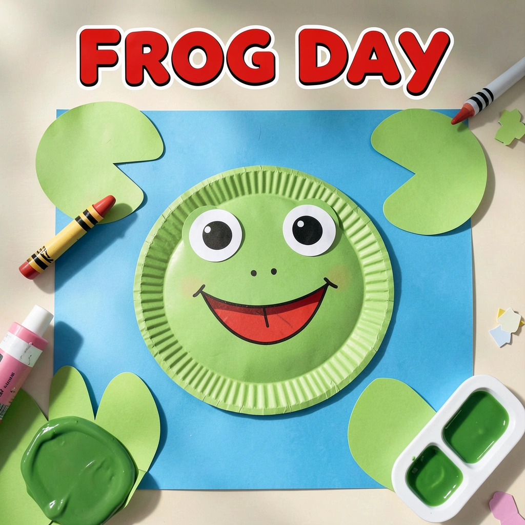 Plakat zajęć: Dzień Żaby - Materiały - Dzień Żaby