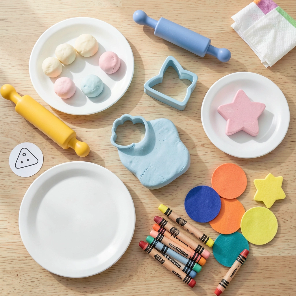 Rekwizyty na stole — top view - Materiały - Dzień Piekarza i Cukiernika