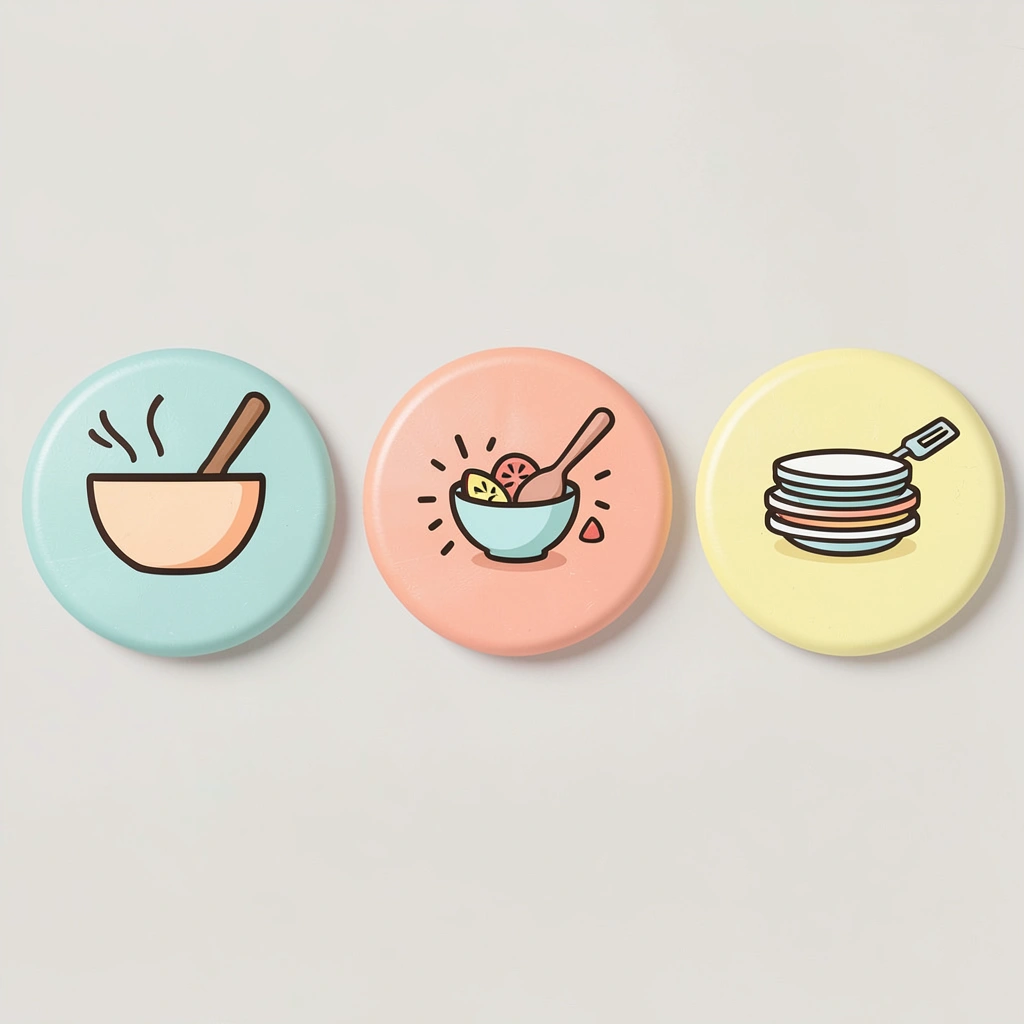 Karty ról zespołów (mieszanie, dodatki, talerzyki) - Szablony - Dzień Gofra