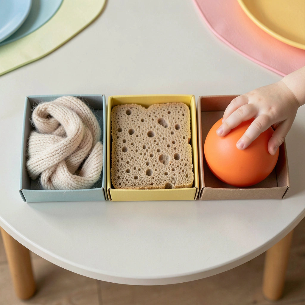 Skrzynia sensoryczna — widok z góry - Materiały - Dzień Teatru