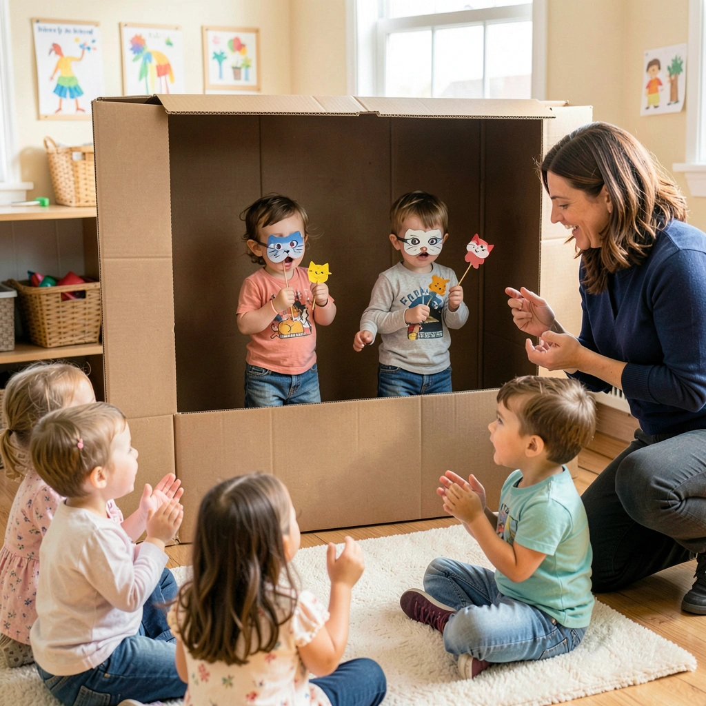 Mini-próba: dzieci na scenie - Materiały - Dzień Teatru