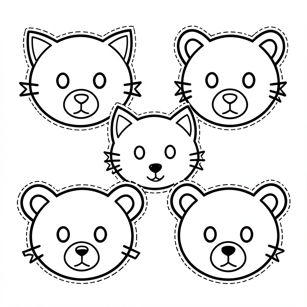 Szablony masek do druku - Szablony - Dzień Teatru