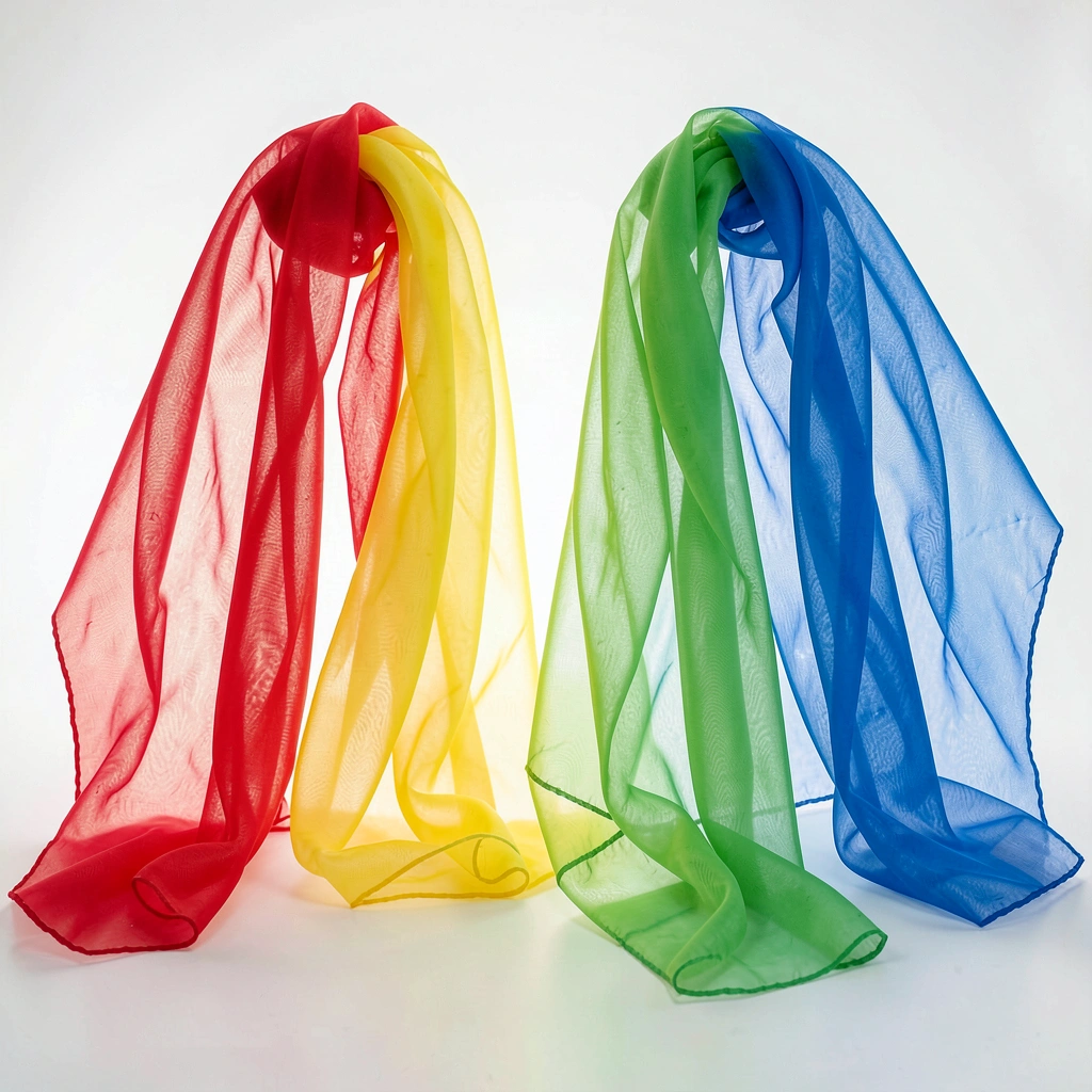 Zestaw chustek tęczowych - Materiały - Dzień Tęczy