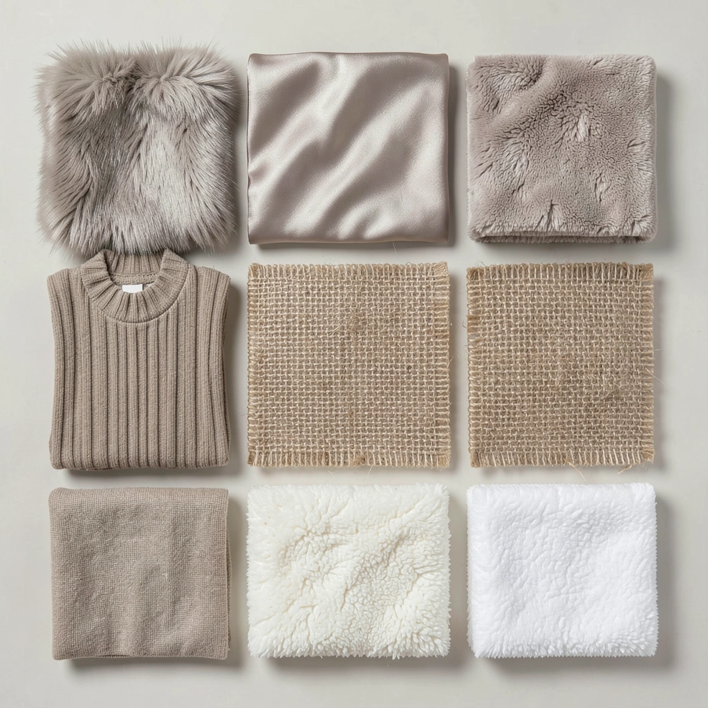 Plansza faktur — próbki materiałów - Szablony - Dzień Sportu