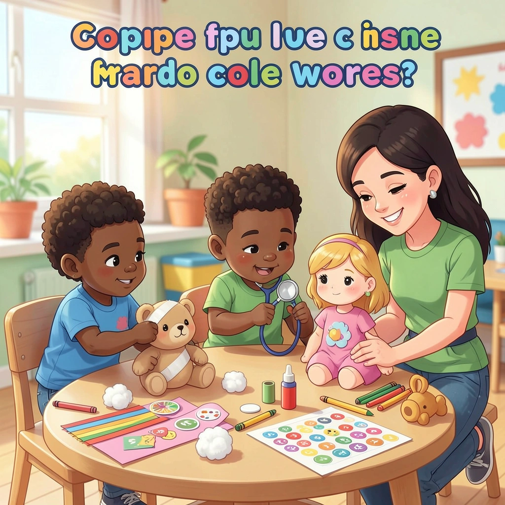 Plakat — Mały Doktor w akcji - Materiały - Dzień Służby Zdrowia