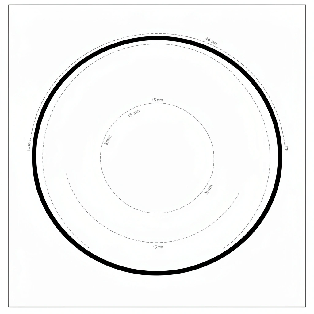 Szablon talerzyka / obrys planety (A3) - Szablony - Dzień Ziemi