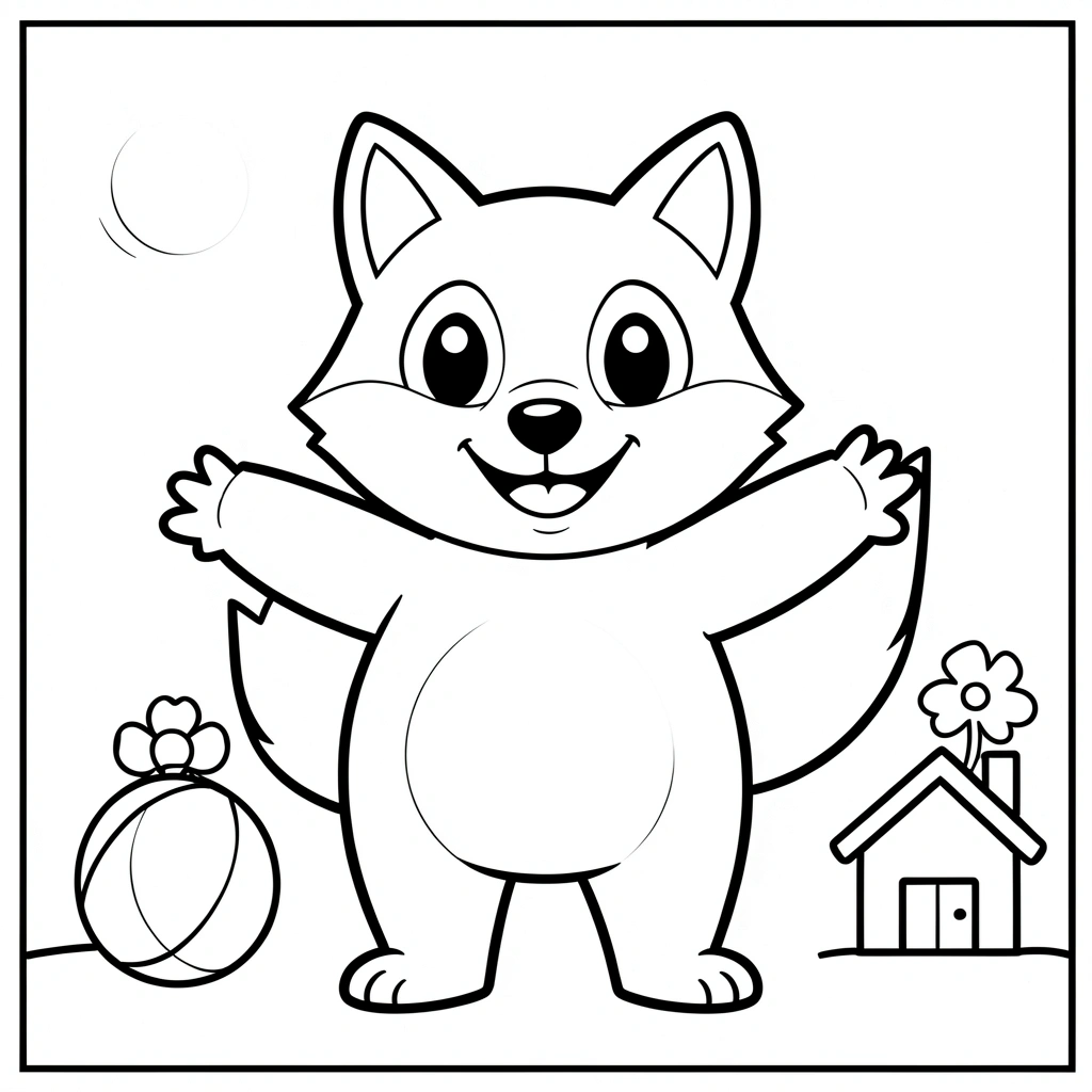 Kolorowanka — postać główna - Kolorowanki - Dzień Książki