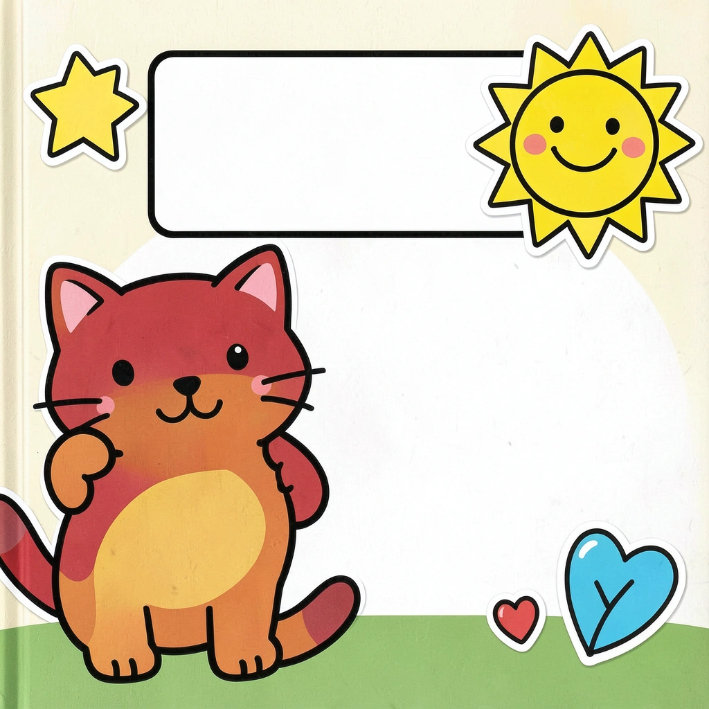 Okładka: Moja Pierwsza Książeczka - Szablony - Dzień Książki