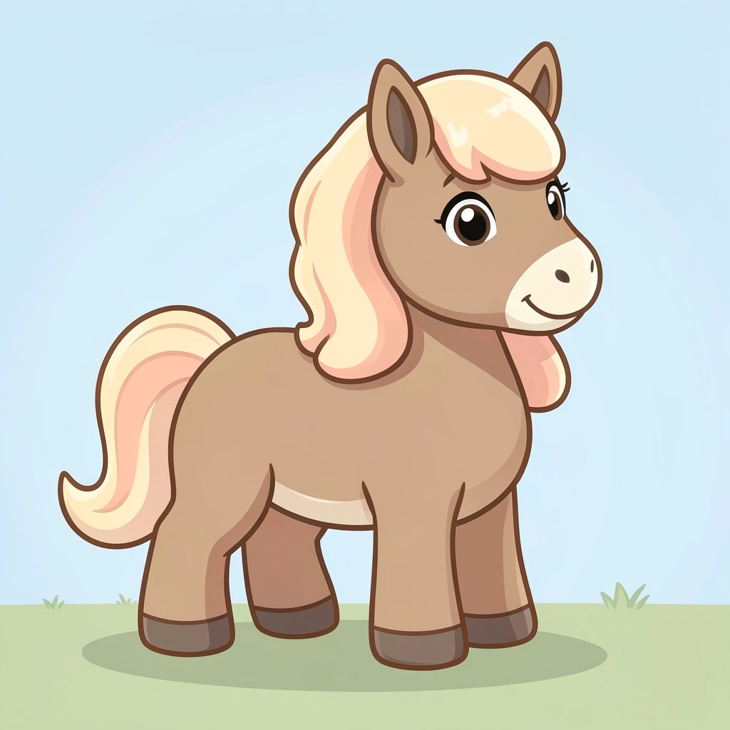 Duży plakat — przyjazny koń (powitanie) - Materiały - Dzień Konia